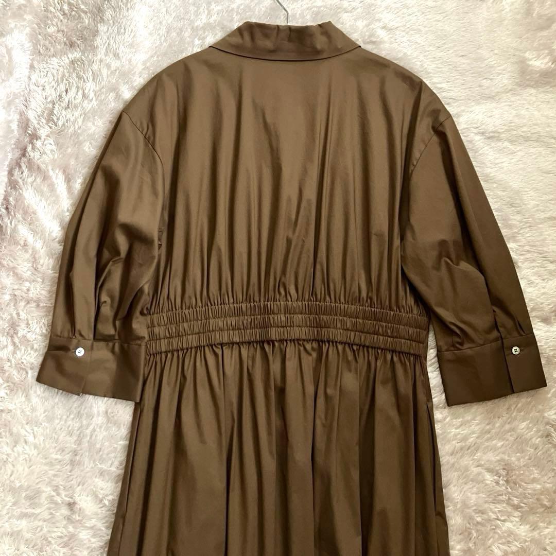 【ききみみ】GREEN LABEL RELAXING シャツ襟 ワンピース