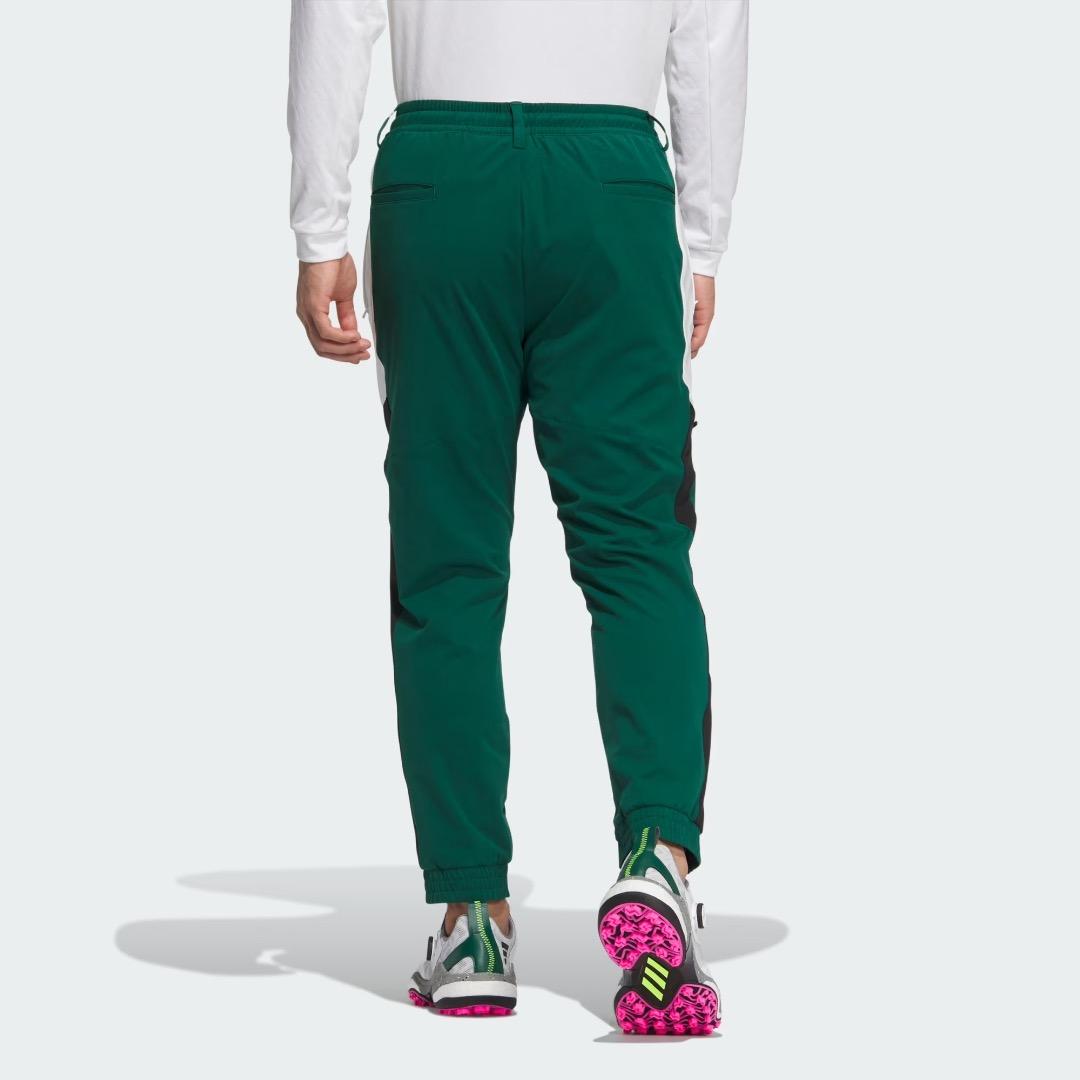 【92】秋冬 定価14,300円 アディダス ゴルフ ジョガーパンツ 緑