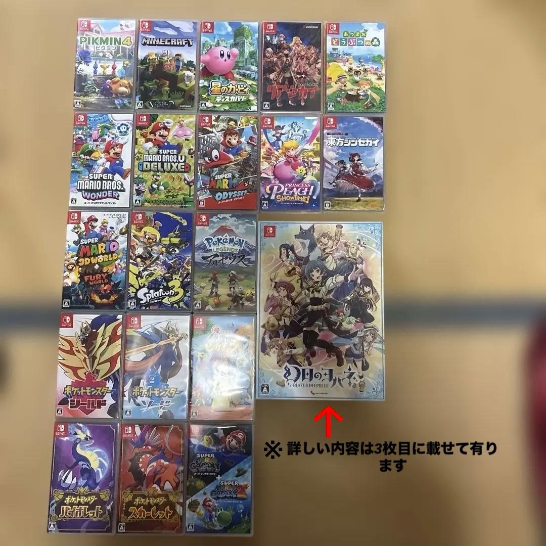 Nintendo Switch +ソフト19個(+特典付き)+α