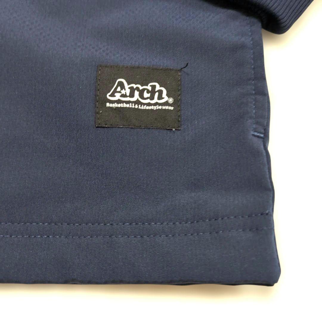 美品　Arch ア―チ バスケットボール 長袖Tシャツ M ネイビー　メンズ