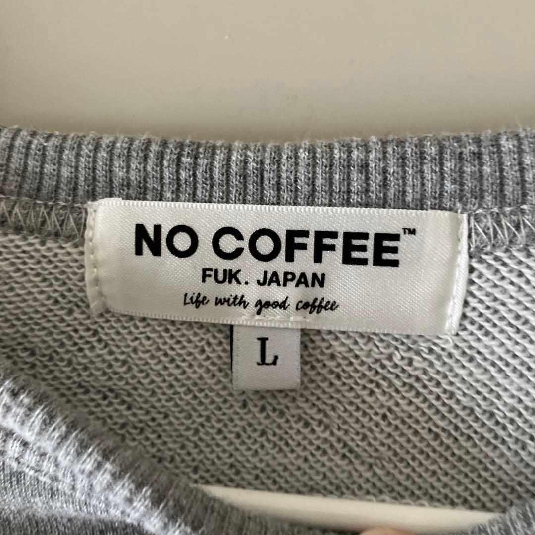 NO COFFEE NO GOLF™ スウェット Lサイズ グレー