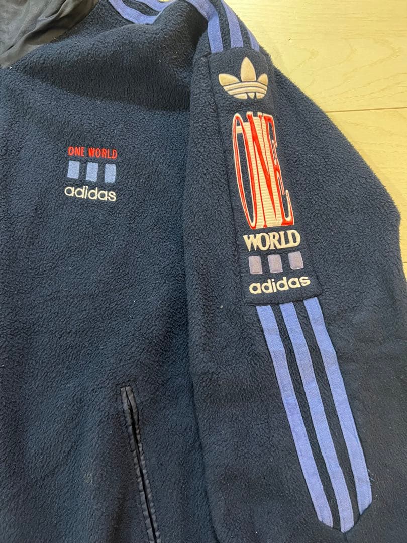 80s adidas ONE WORLD POLARTEC ジャケット