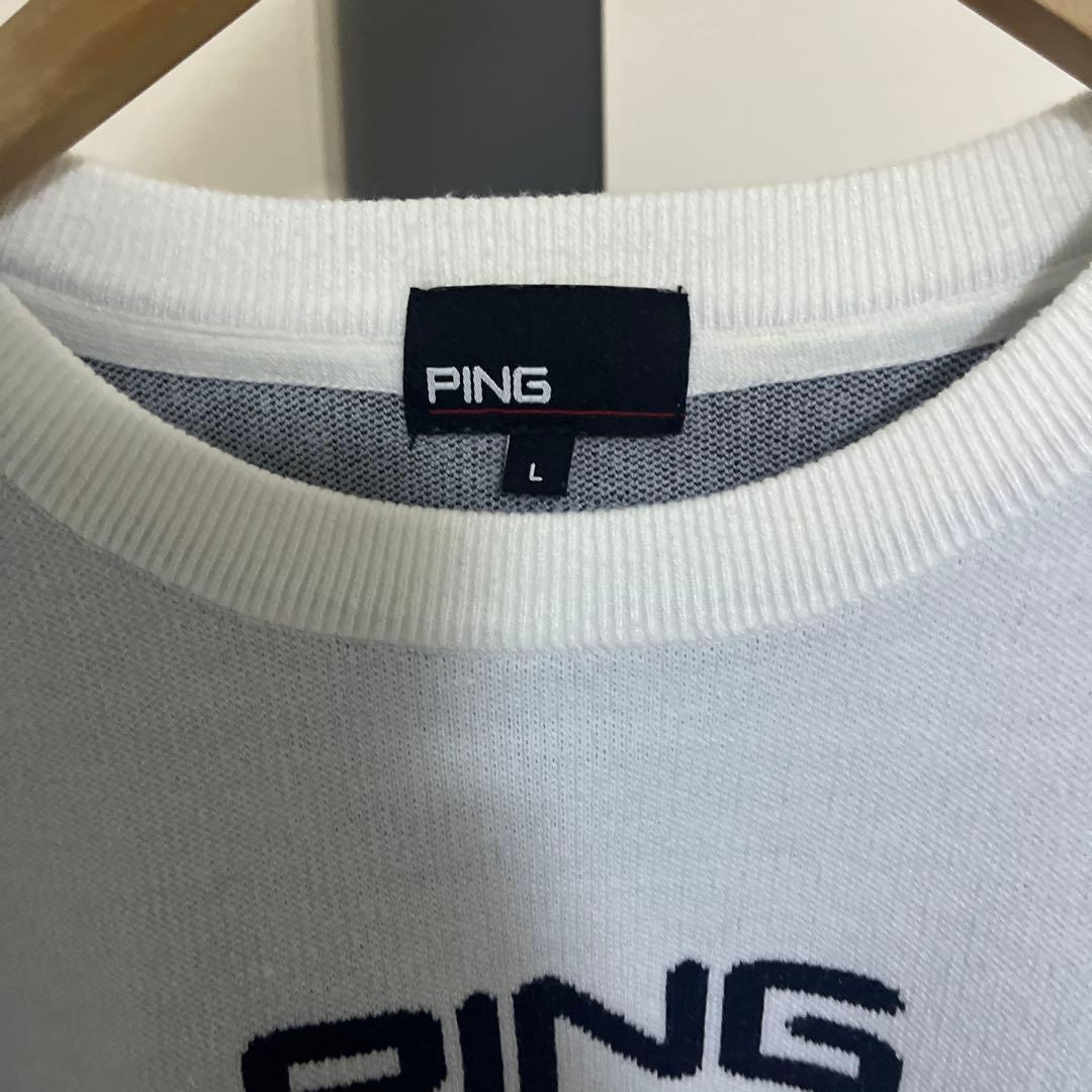 PING ゴルフウェア　セーター Lサイズ