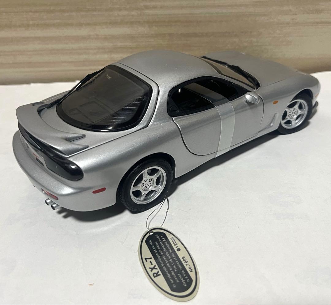 京商 1/18 MAZDA RX-7 R-Handle 7009S シルバー