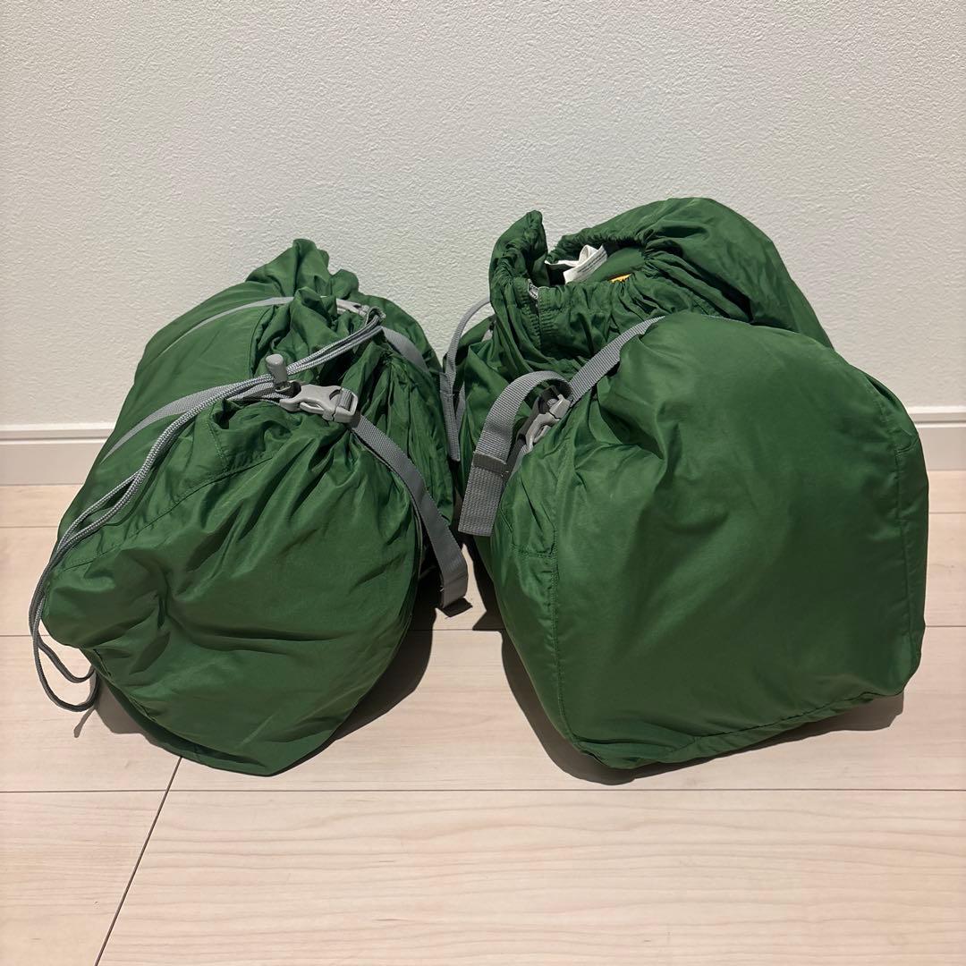 2個セット mont-bell モンベル ファミリーバッグ シュラフ