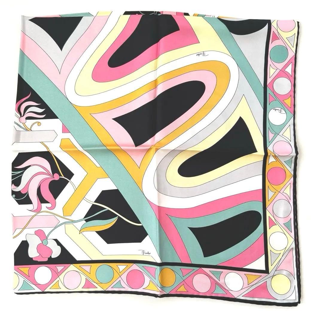 EMILIO PUCCI エミリオプッチ　スカーフ　シルク