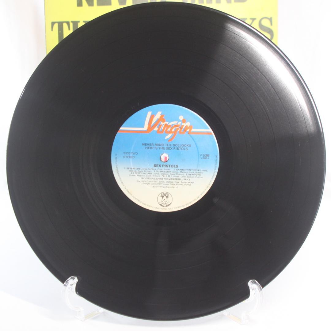 英LP Never Mind the Bollocks Sex Pistols