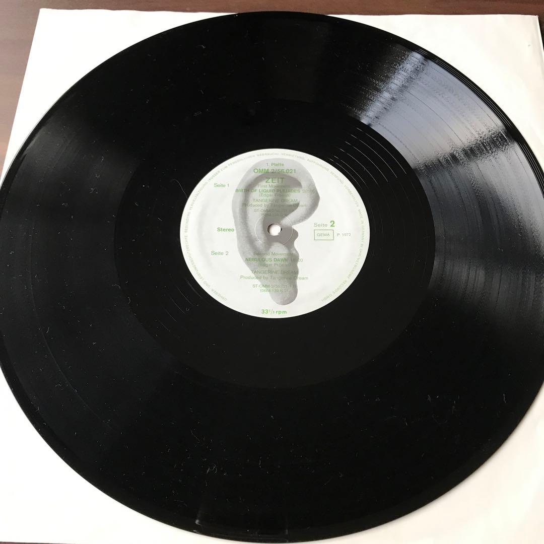 TANGERINE DREAM ZEIT レコードLP 2枚