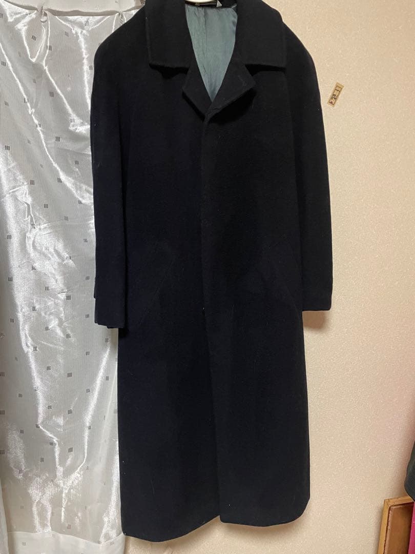 イタリア製　メンズ　最高級品　ＸＬ　黒紺　美品良品
