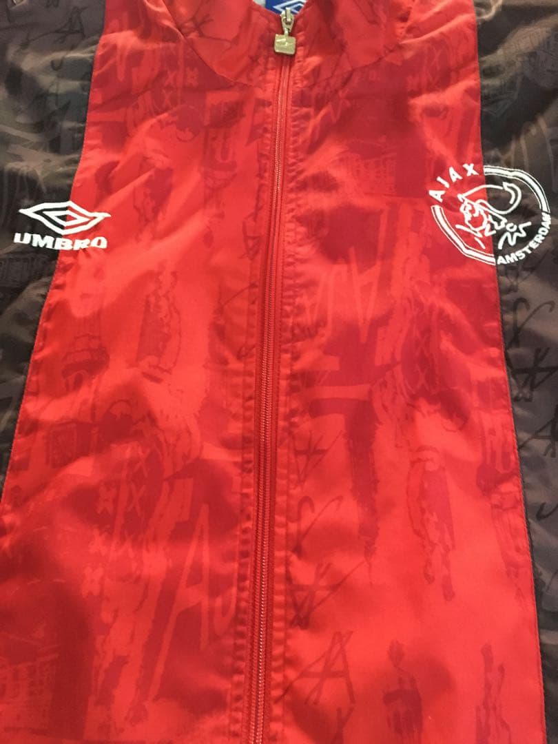 90s UMBRO AJAX ナイロンジャケット M アンブロ アヤックス