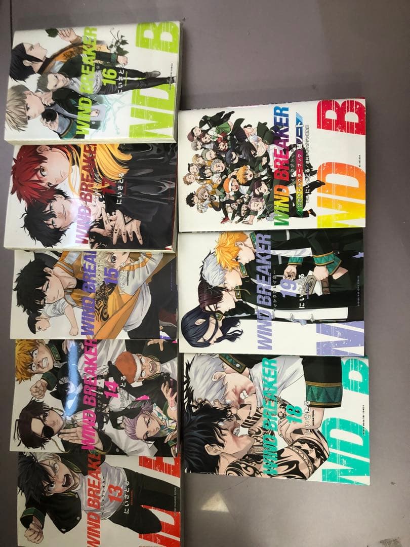 WIND BREAKR 1-19巻 & キャラクターブック