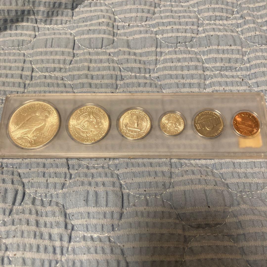 アメリカピースダラー1922年他旧硬貨セット