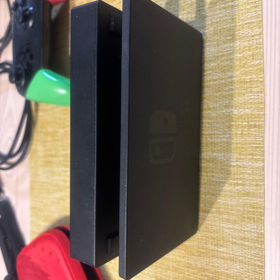 Nintendo Switch 本体 赤/黒 プロコン付　箱無し