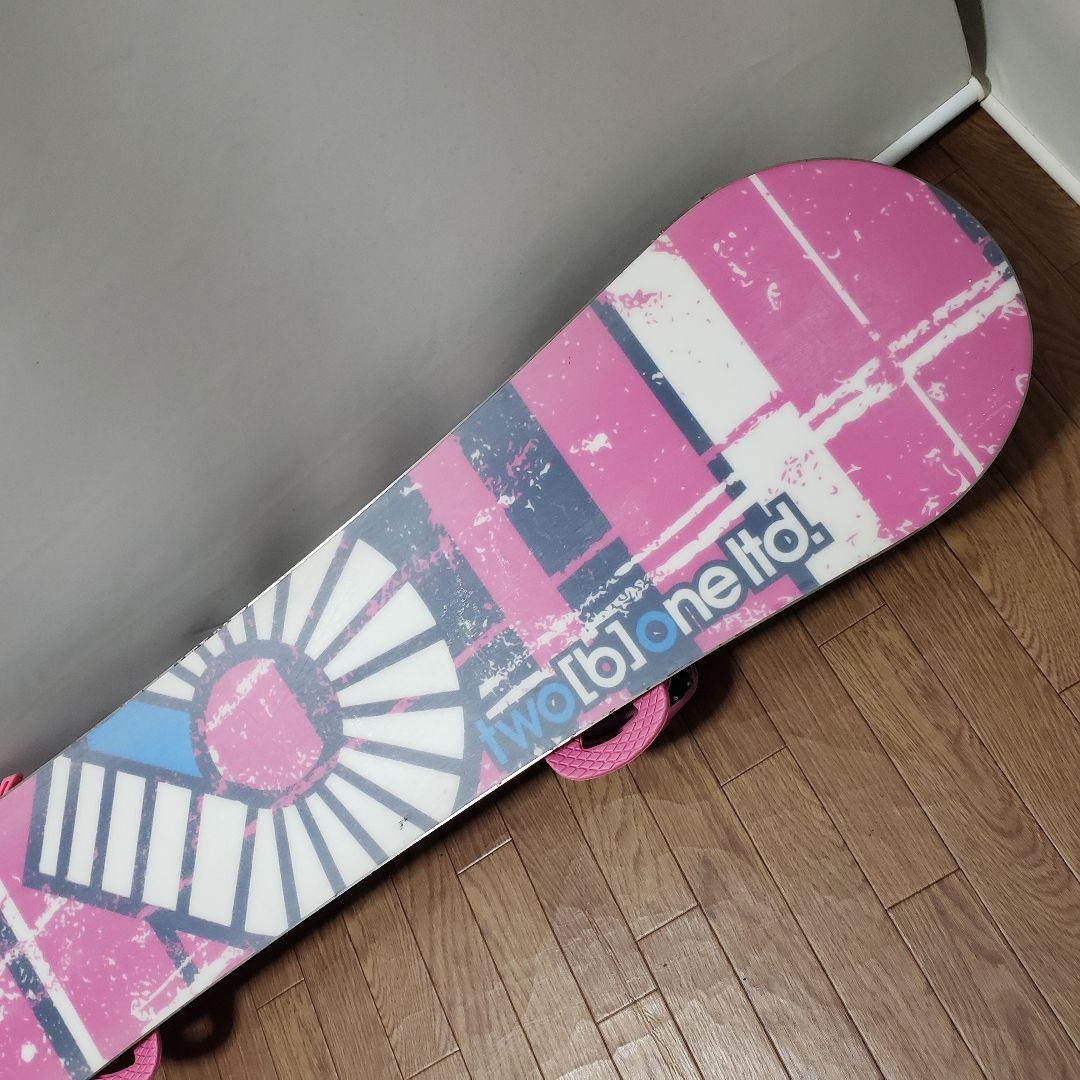 美品 TWO[B]ONE 140cm 初心者エントリーボード