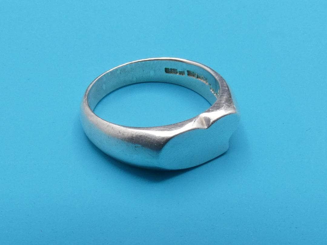 ティファニー エルサペレッティ ハート シグネット シルバー925 リング#11