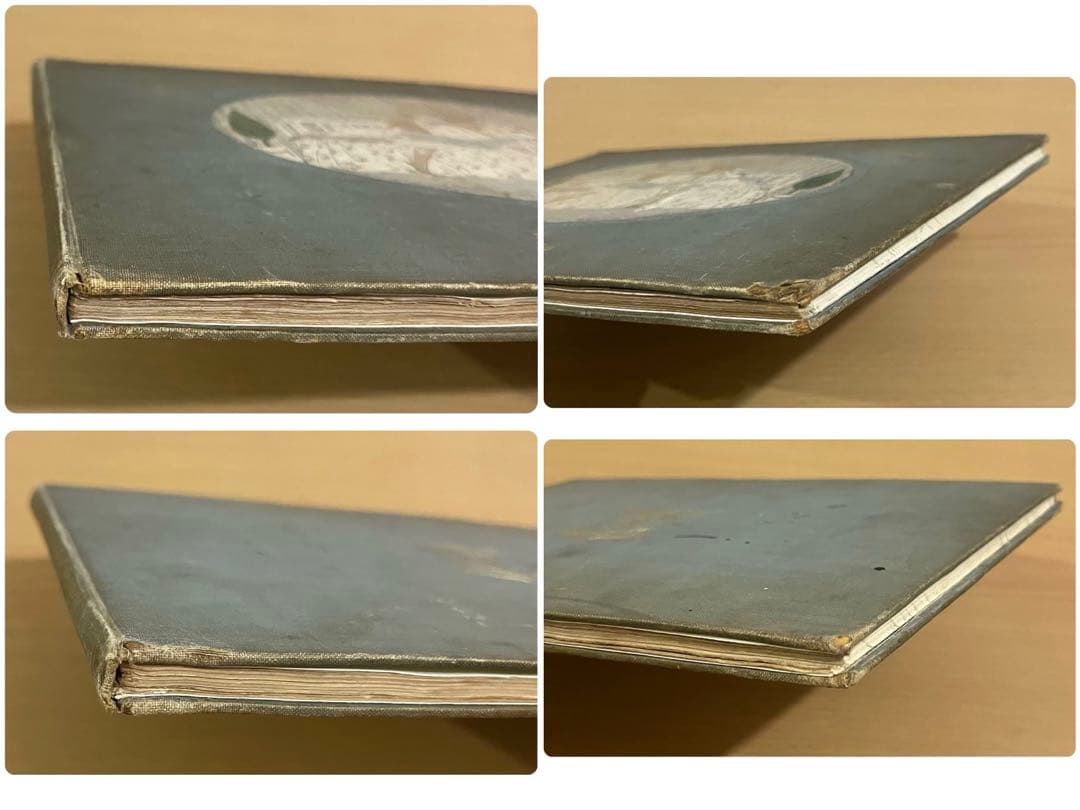 No.373希少 アンティーク洋書 古書 ル・メール 絵本 児童書　童謡