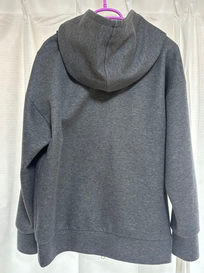 【ノーリーズ】ウォッシャブルOversized ZIPフーディー