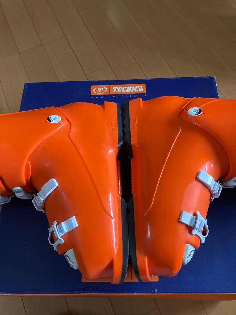 TECNICA 女性用 スキー ブーツ オレンジ23.5 1回のみ使用