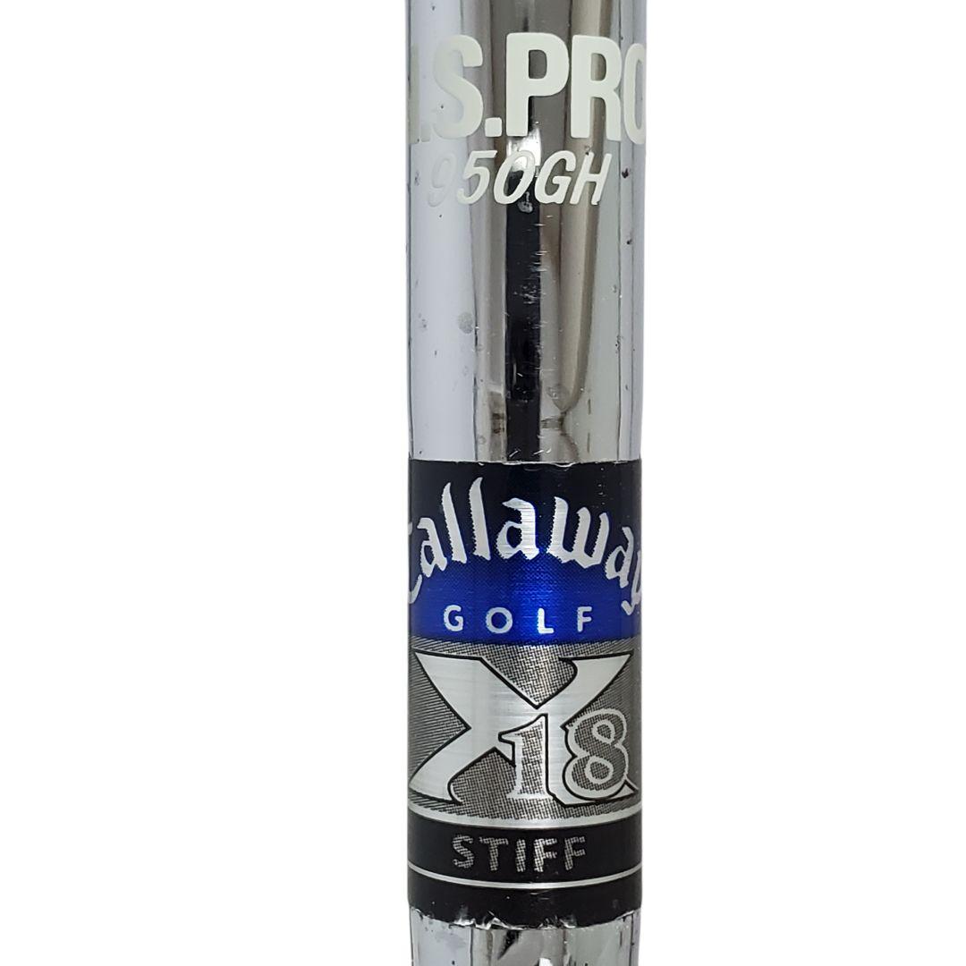 名器 Callaway X18 アイアンセット レフティ 5-9 PA