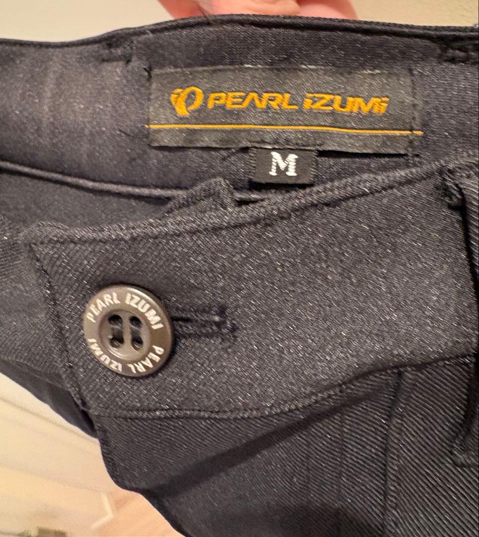 パールイズミ ストレッチテーパードパンツ　M