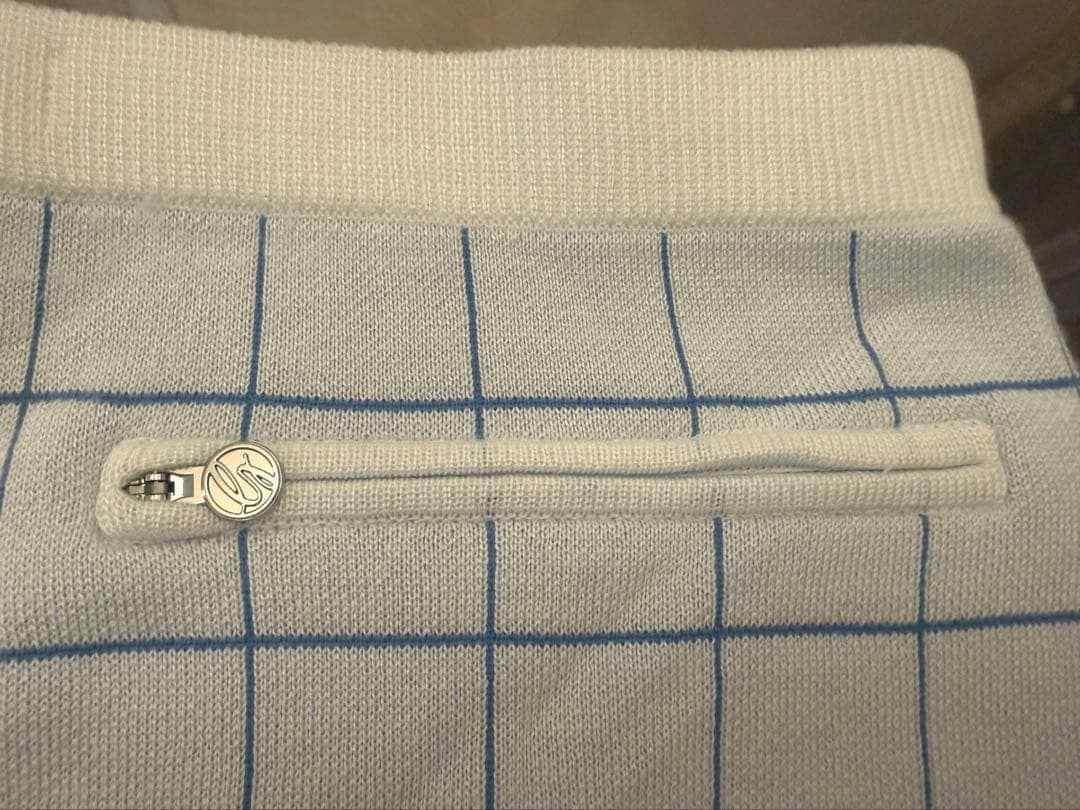 DESCENTE GOLF チェック柄セットアップ　S