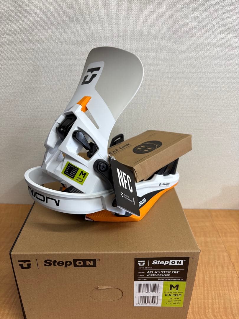 UNION ユニオンATLAS Step On (M) WHT/ORG 新品