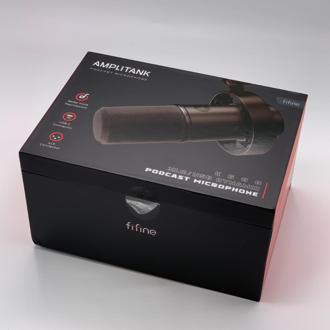 fifine K688 ダイナミックマイク (XLR/USB-C接続)