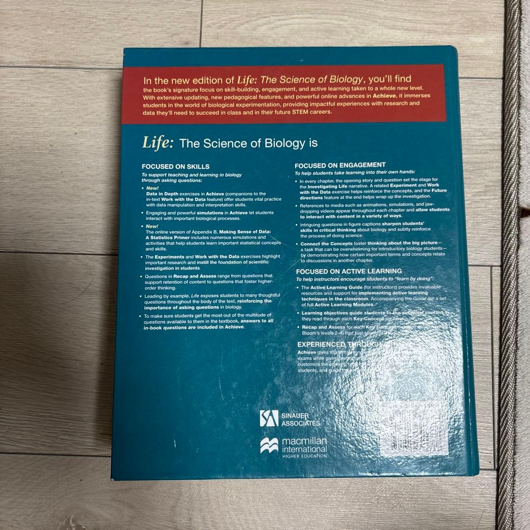 洋書 LIFE: The Science of Biology