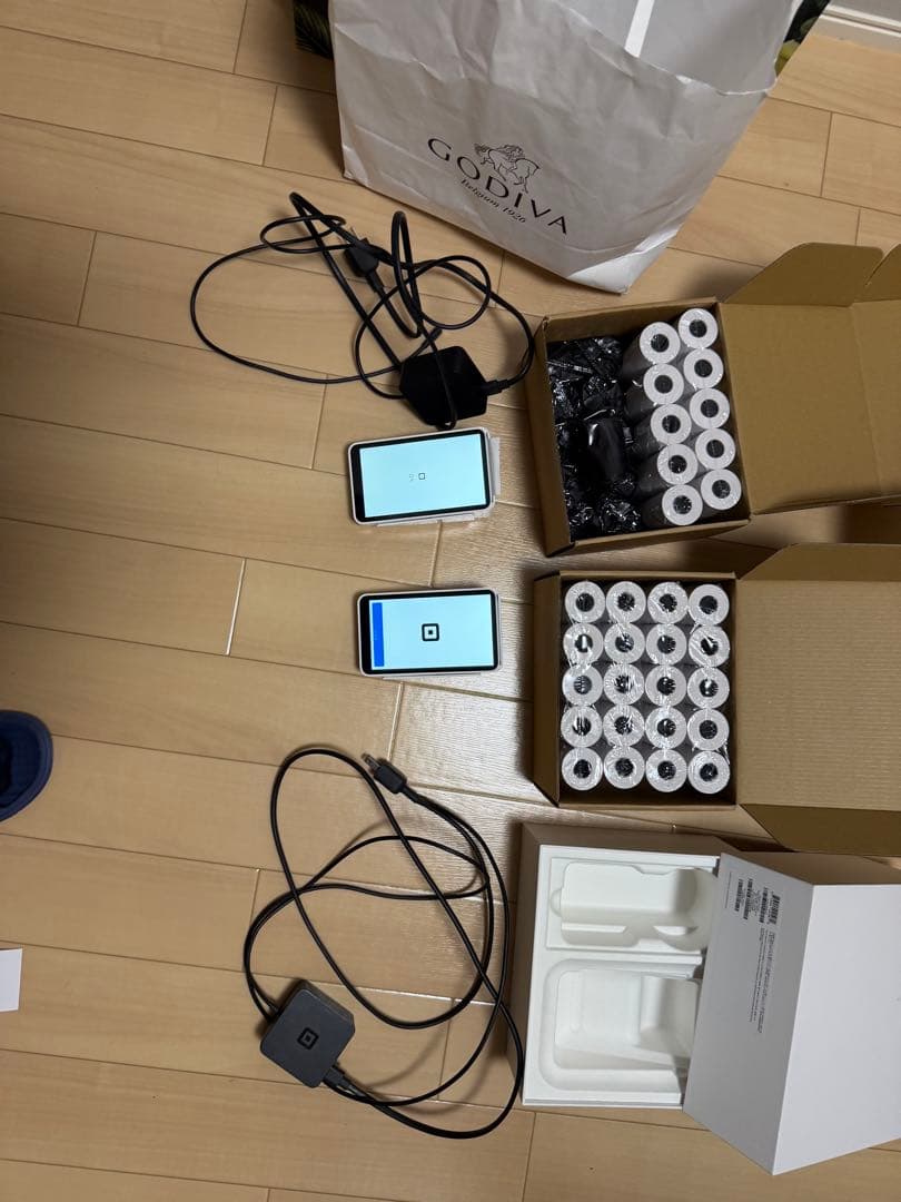 Square Terminal ホワイト2個セット1個のみ購入も可