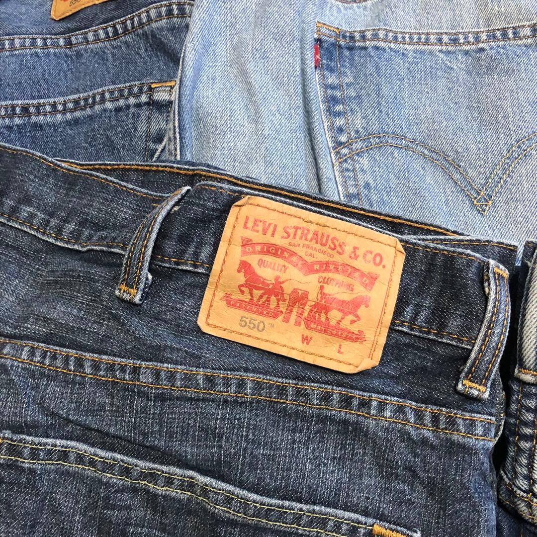 Levi’s 550 豪華5本SET W40〜 スーパービッグサイズ