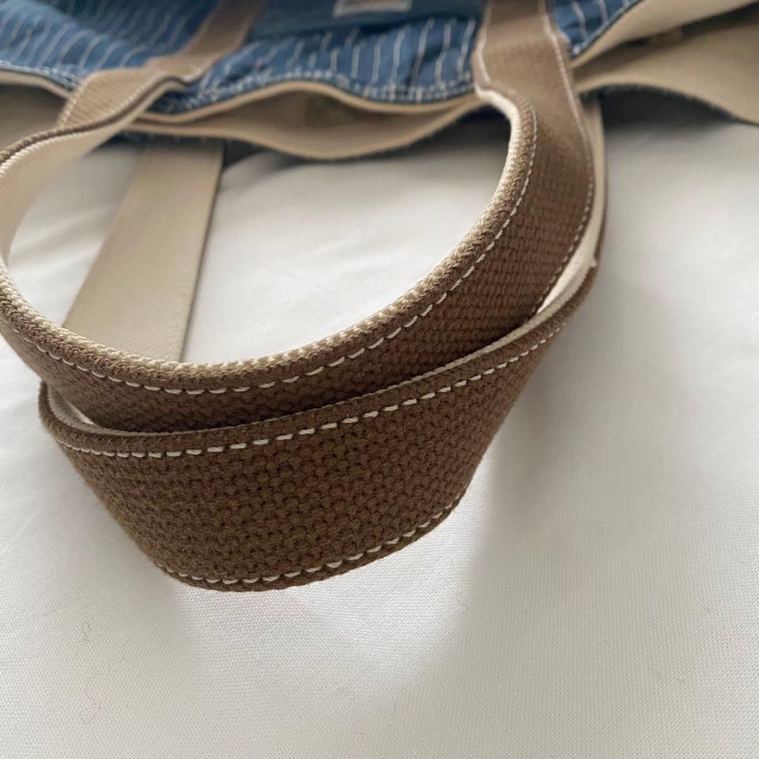 Pherrow's キャンバス トート バッグ ヒッコリー