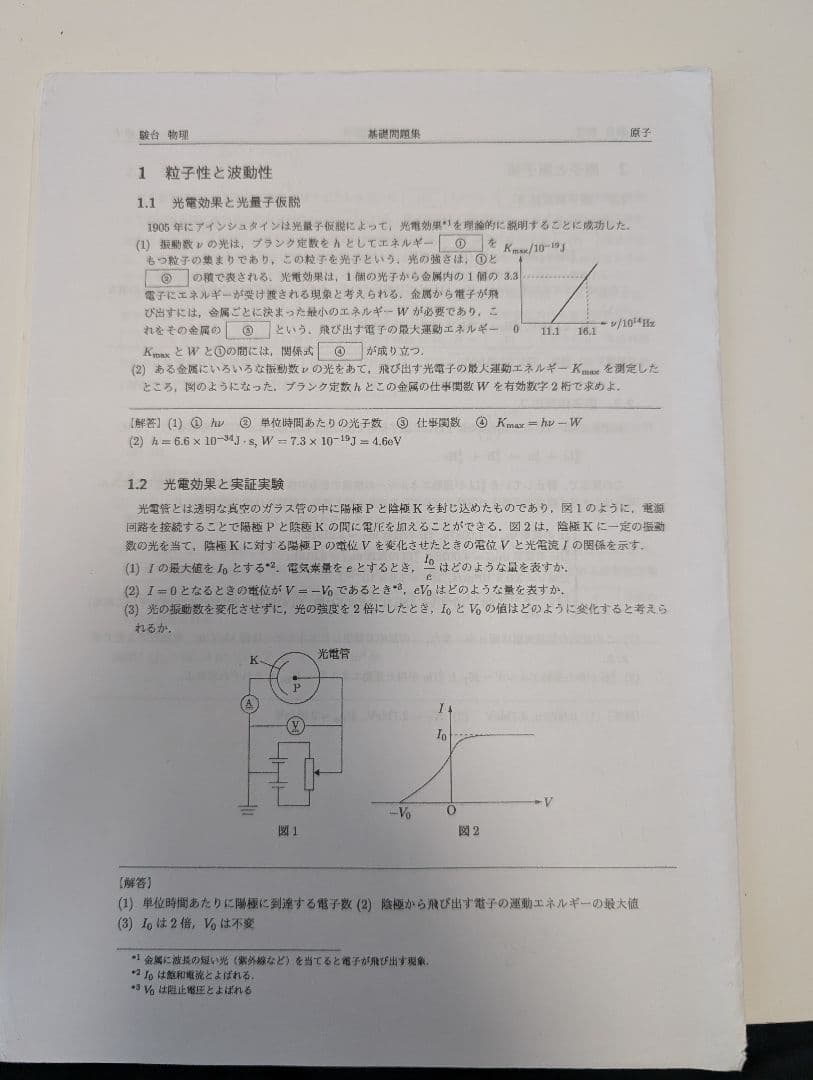 原子物理特講 2022/2023　冬期講習