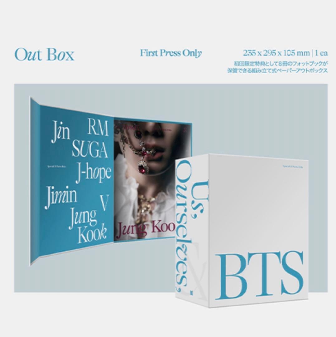 BTS 写真集 「Us Ourselves and BTS ‘We’」トレカ付き