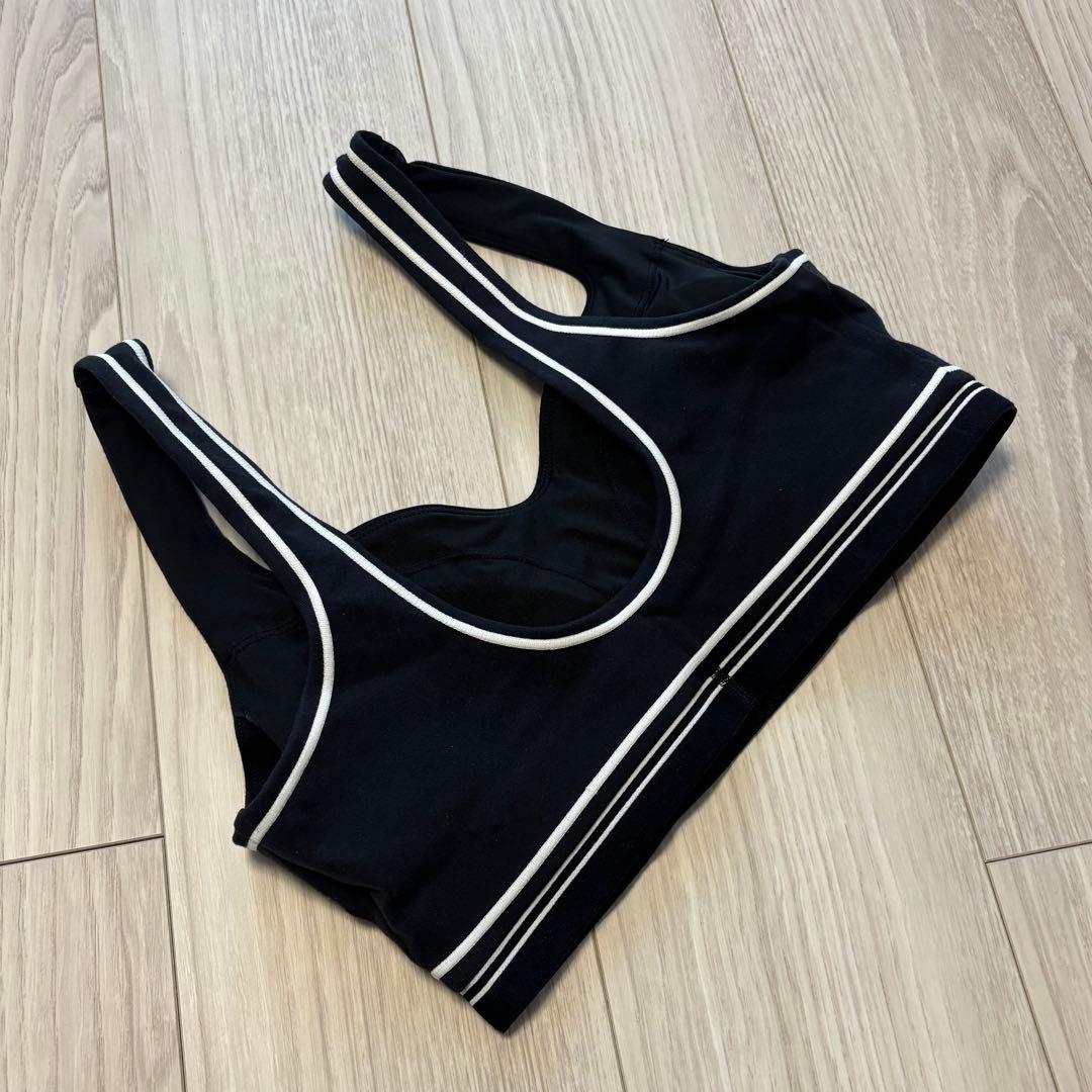alo ☽ airbrush heart throb bra 【Sサイズ】