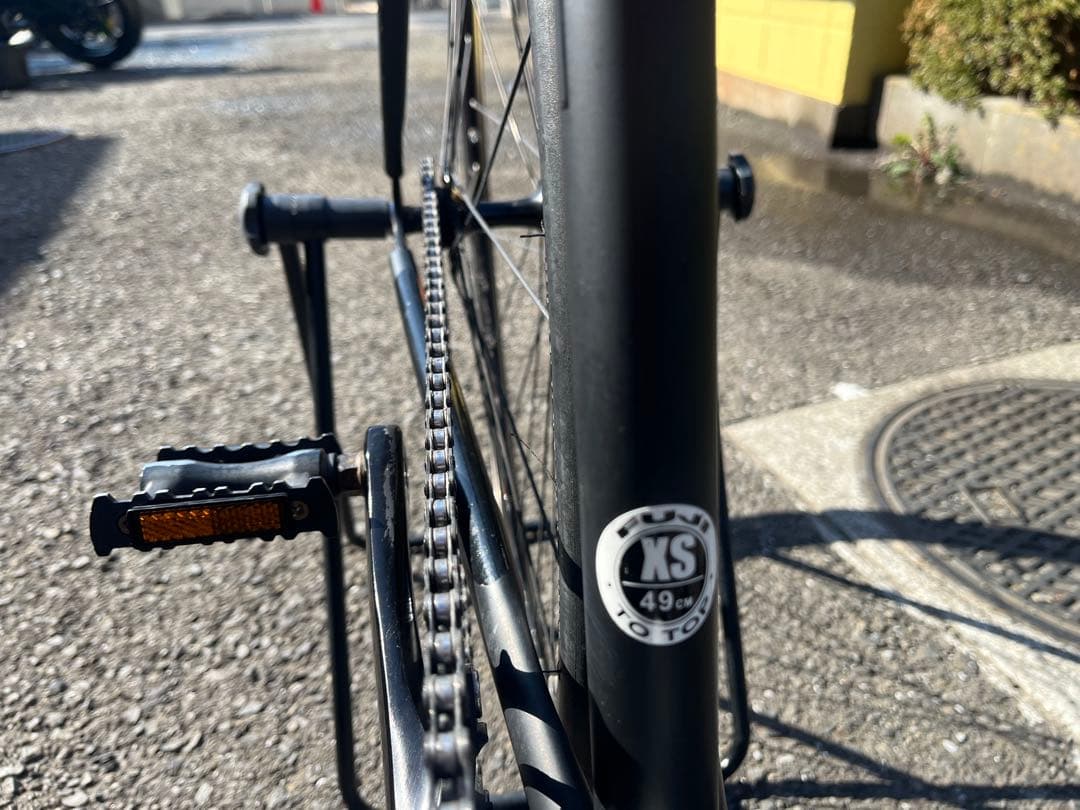 【直接受取のみ！】　Fuji feather xs 49 マットブラック