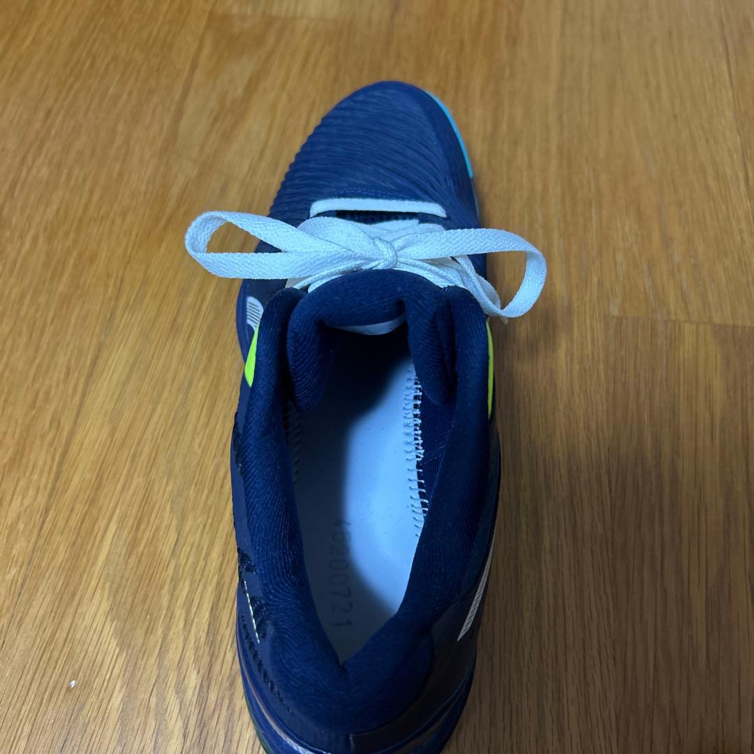 asics バレーボールシューズ ネイビー/イエロー　26.5cm