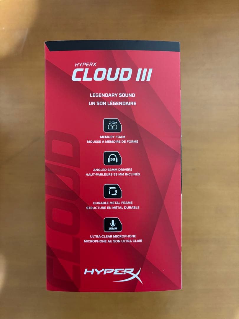 HyperX Cloud IIIワイヤレスゲーミングヘッドセット