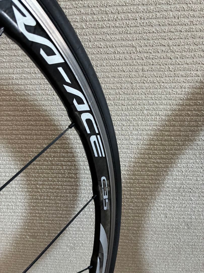 DURA ACE WH-9000 C35 前後セット　カーボンホイール　ワケ有り