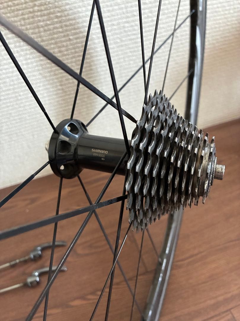 DURA ACE WH-9000 C35 前後セット　カーボンホイール　ワケ有り