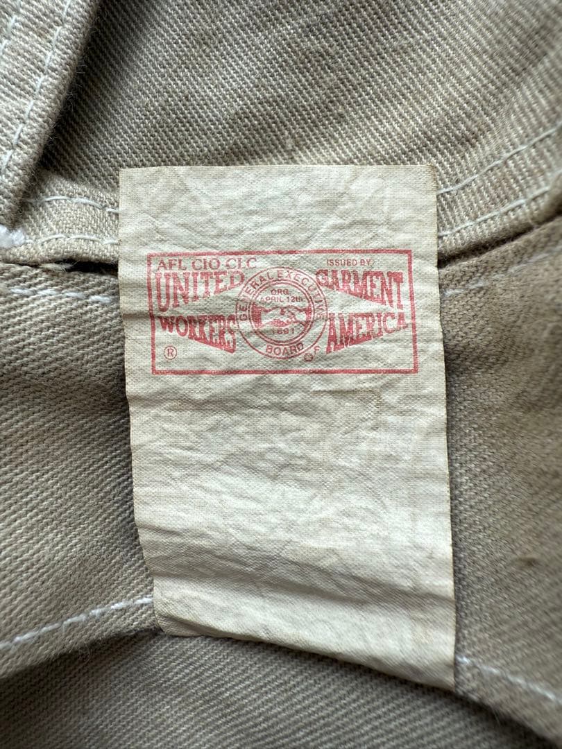 90s Carhartt デッドストック シングルニー 30×34 USA製