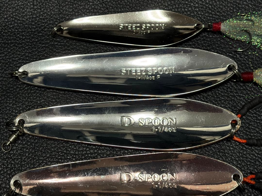 DAIWA スティーズスプーン×2、Dスプーン×5