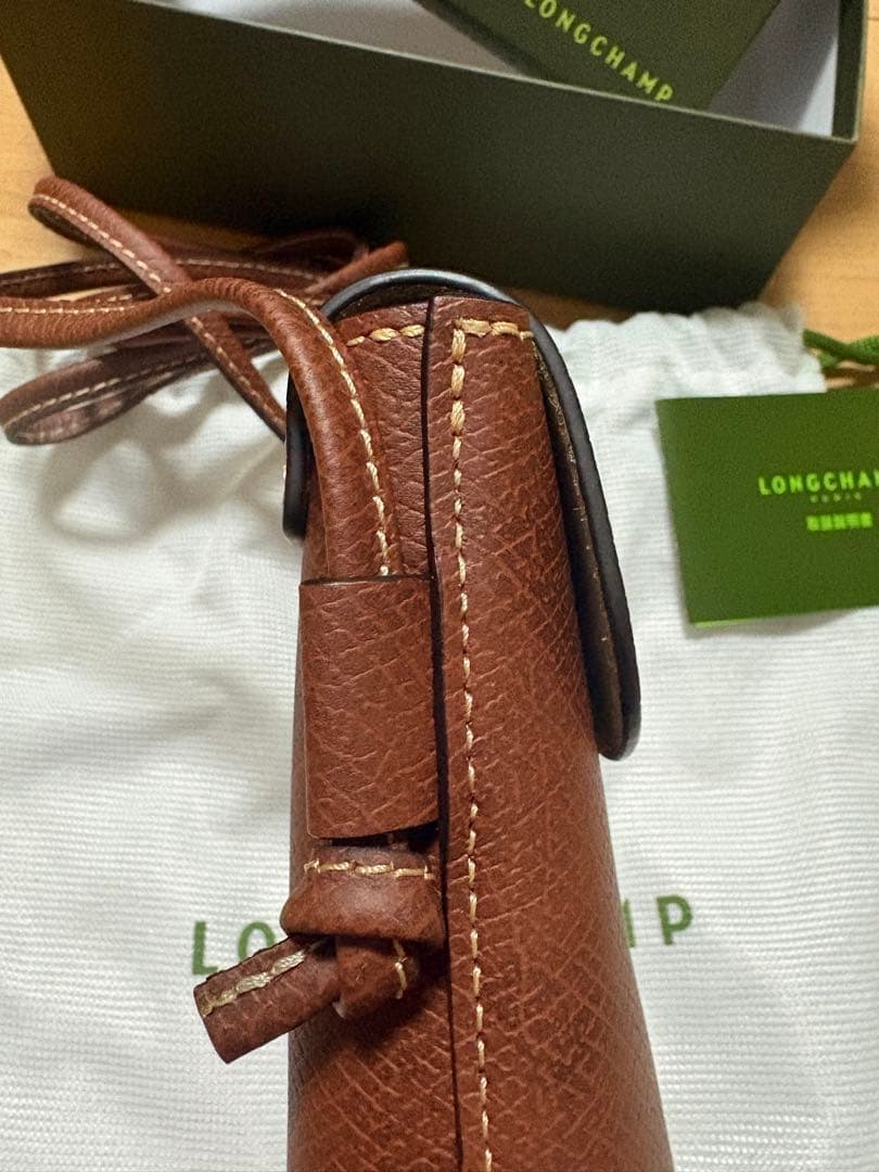 バッグ LONGCHAMP Epure Phone case leather lace