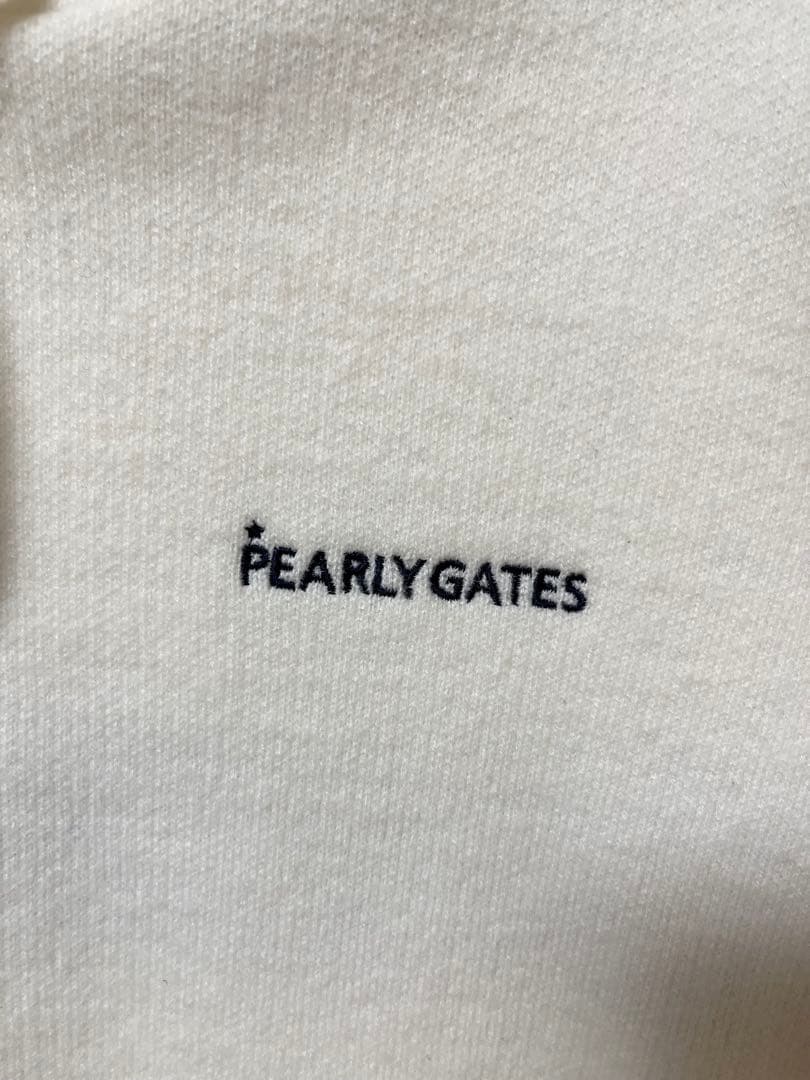 PEARLY GATES フード付きセーター ホワイト