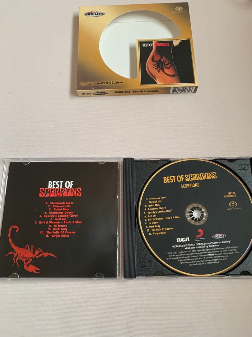 スコーピオンズ「BEST OF SCORPIONS」