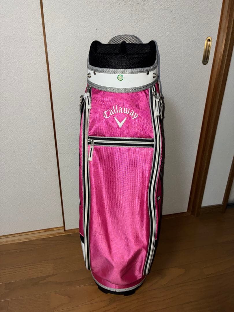 【レディース 】 Callaway ソレイユ ピンク キャディバッグ
