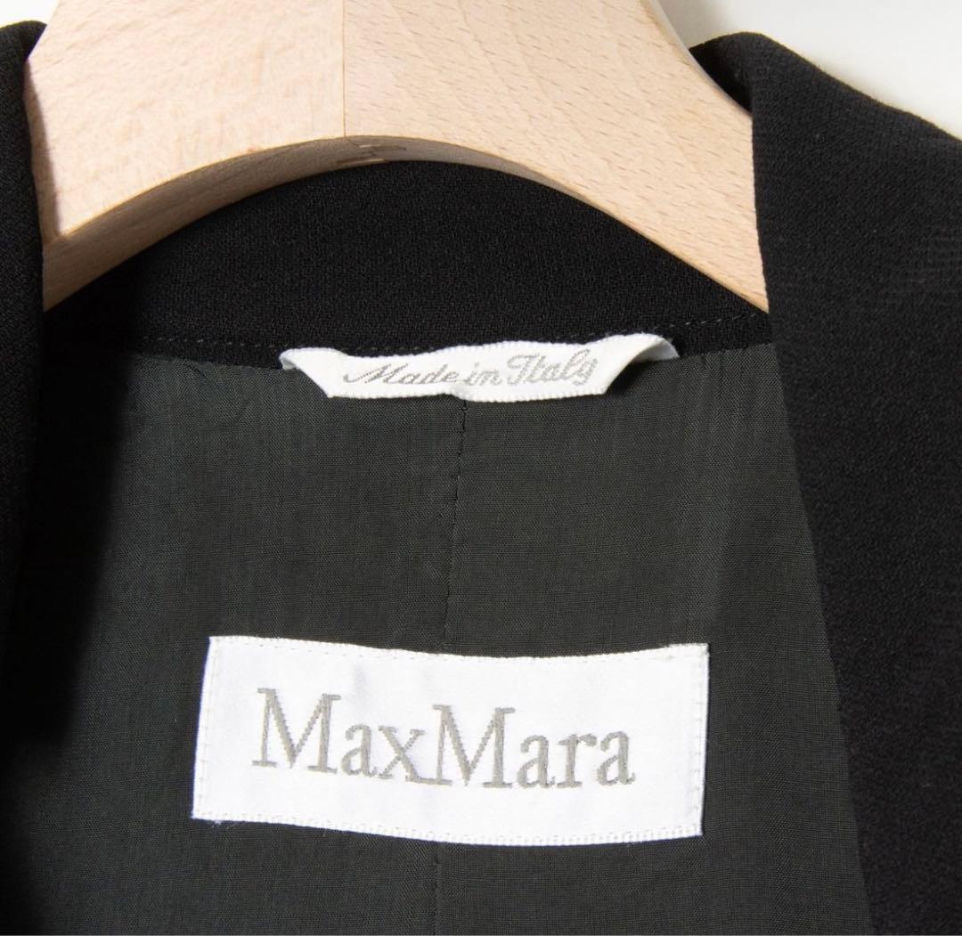 最高級40万円程●MaxMara カラージャケット イタリア製 レディースM相当