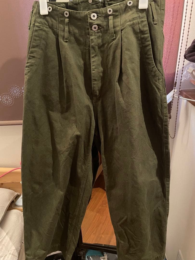 パンツ Gurank for khaki CH work trousers khaki