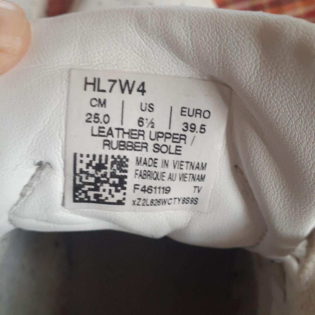 HL7W4　asics ポイントゲッター 白黒　25cm