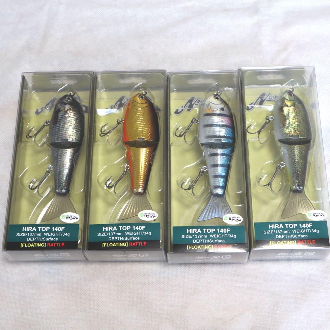 新品ノリーズ NORIES 　ヒラトップ140F HIRA TOP 　大量セット