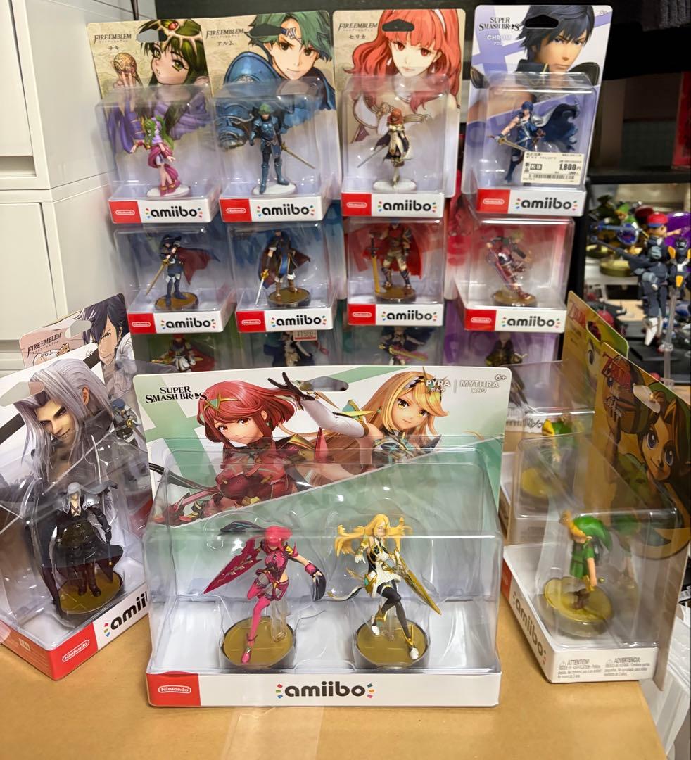 任天堂 amiibo ファイアーエムブレム ゼノブレイド　まとめ 18体